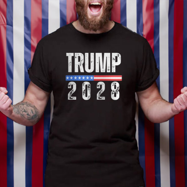 USA Elections 2028, Trump 2028 T-Shirt