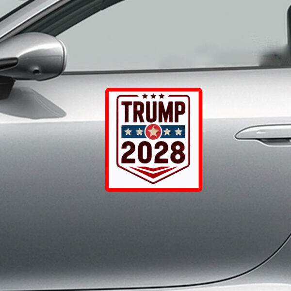 Vintage Trump Patriotic Graphic Trump 2028 Sticker