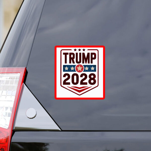 Vintage Trump Patriotic Graphic Trump 2028 Sticker