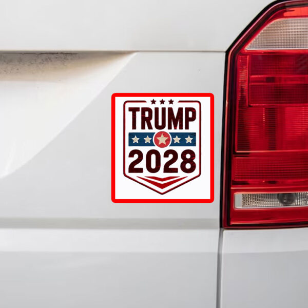 Vintage Trump Patriotic Graphic Trump 2028 Sticker