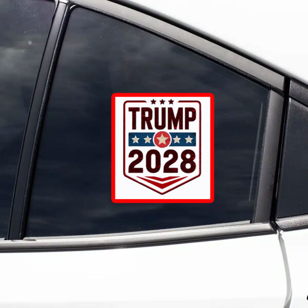 Vintage Trump Patriotic Graphic Trump 2028 Sticker
