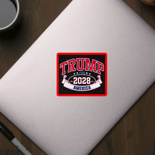 trump for president 2028, donald trump Sticker