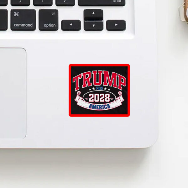 trump for president 2028, donald trump Sticker