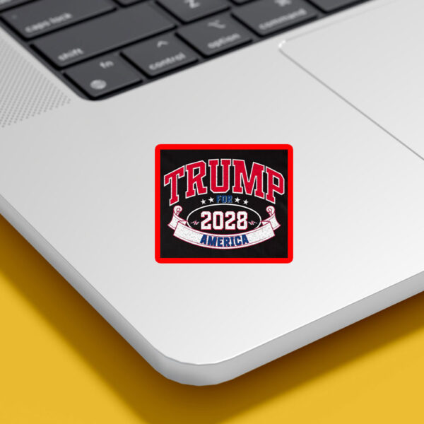 trump for president 2028, donald trump Sticker