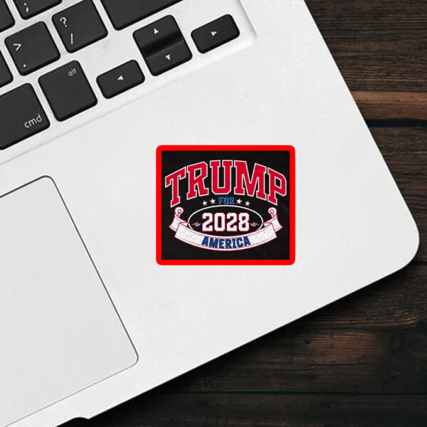 trump for president 2028, donald trump Sticker