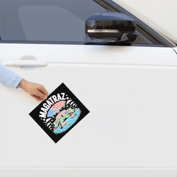 Alcatraz Reopening Donald Trump Magatraz Sticker