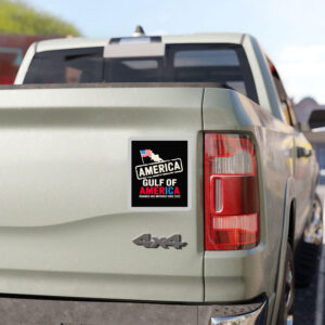 Donald trump gulf of America Renamed And Improved Since 2025 Sticker