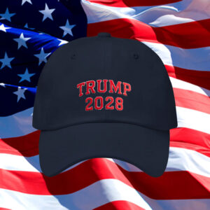Embroidered Trump 2028 Cap – Embroidered Red MAGA Cap