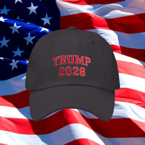 Embroidered Trump 2028 Cap – Embroidered Red MAGA Cap