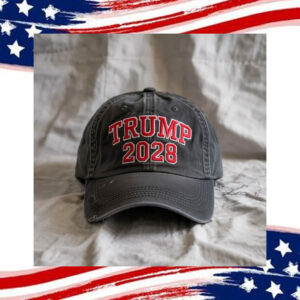 Funny Political Dad Hat, Embroidered Trump 2028 Hat
