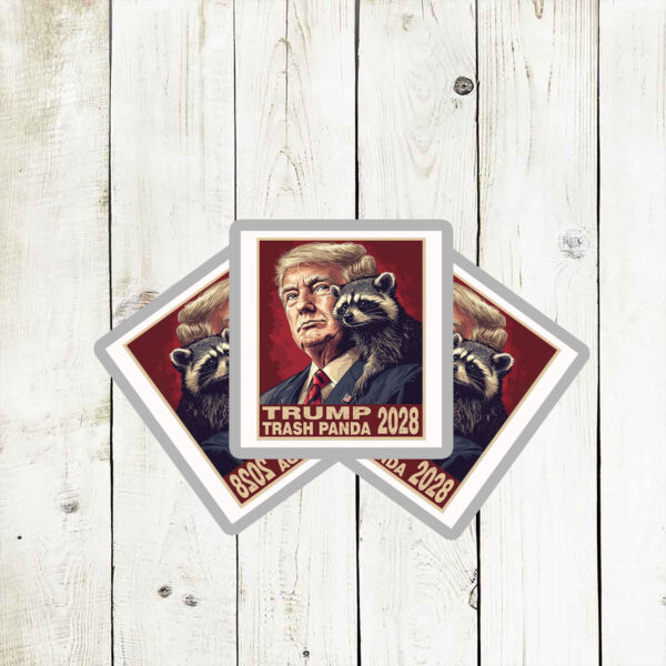 Funny President Trump 2028 Sticker