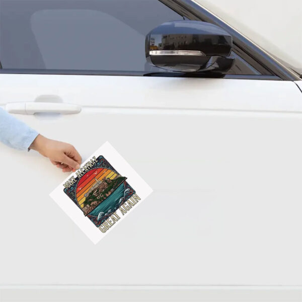Funny SF Rock ALCATRAZ 2025 Make Alcatraz Great Again Sticker