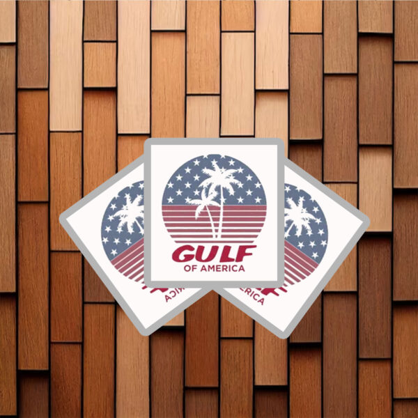Gulf of America, Trump Sticker