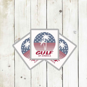 Gulf of America, Trump Sticker
