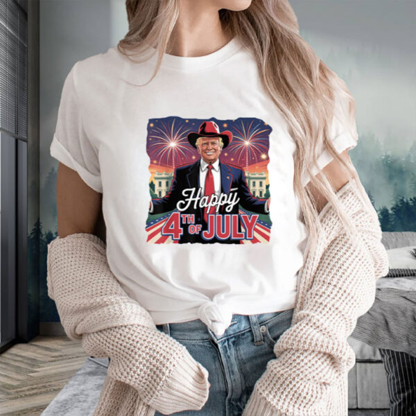 Happy 4th Of July Trump Independence Day T-shirt