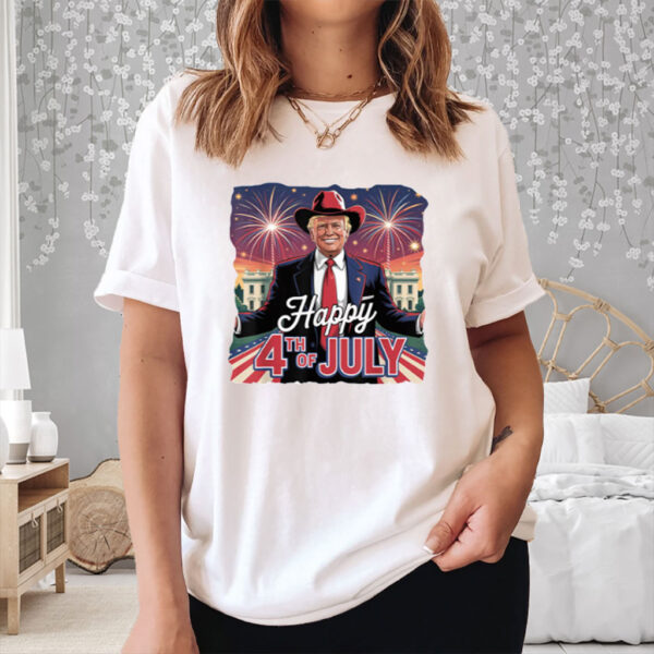Happy 4th Of July Trump Independence Day T-shirt