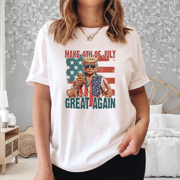Happy 4th of july, Make 4th Of July Great Again Shirt