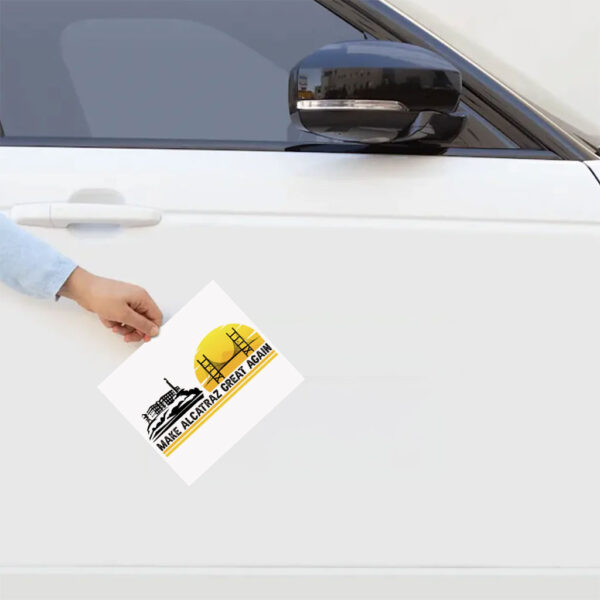 Make Alcatraz Great Again, Funny Political Meme Sticker