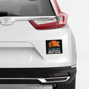 Make Alcatraz Great Again, Funny Trump Alcatraz ,MAGA Sticker