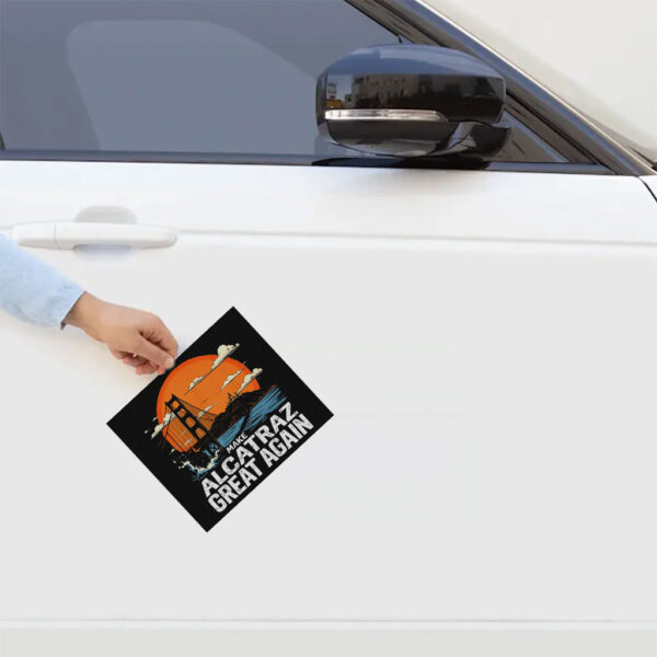 Make Alcatraz Great Again, Funny Trump Alcatraz ,MAGA Sticker