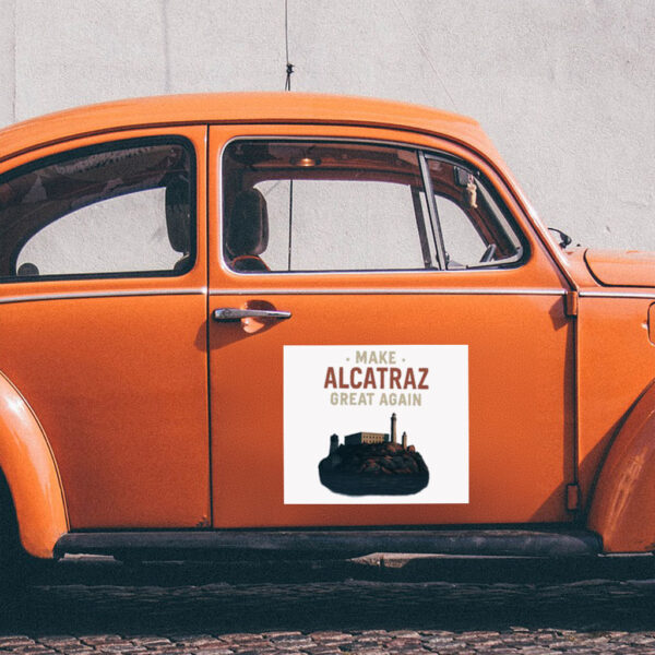 Make Alcatraz Great Again Shirt, Trump Meme Sticker