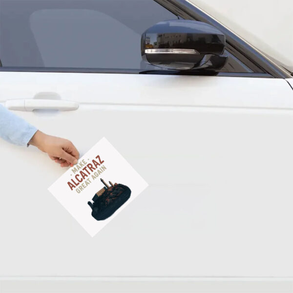 Make Alcatraz Great Again Shirt, Trump Meme Sticker