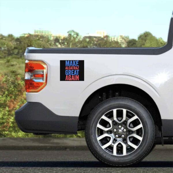 Make Alcatraz Great Again Sticker Political Funny, Novelty Sticker
