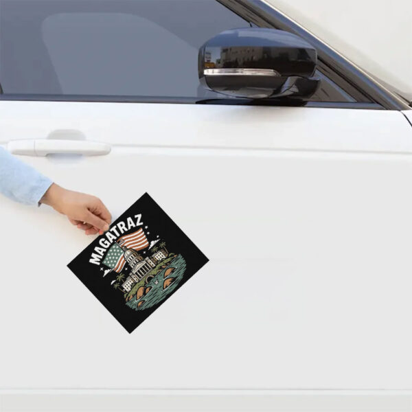 Make Alcatraz Great Again Stickers - Funny Political Satire Sticker