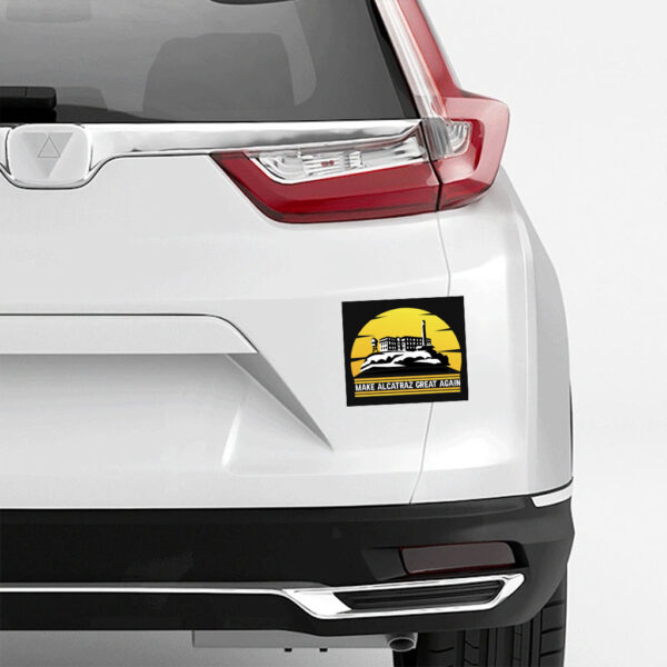 Make Alcatraz Great Again Trump Sticker, Trump Alacatraz Sticker