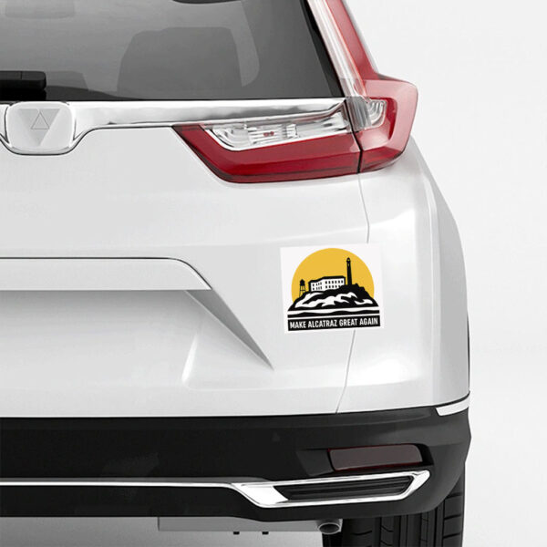 Make Alcatraz Great Again Trump Sticker