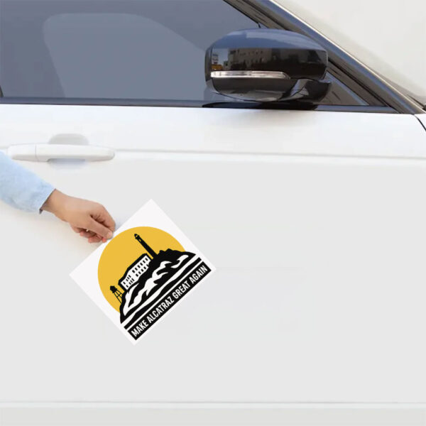 Make Alcatraz Great Again Trump Sticker