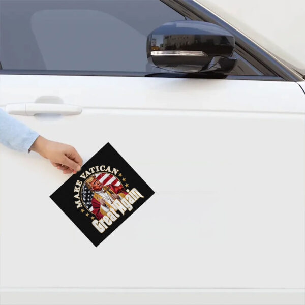 Make Vatikan Great Again Pope Funny Trump Meme Sticker