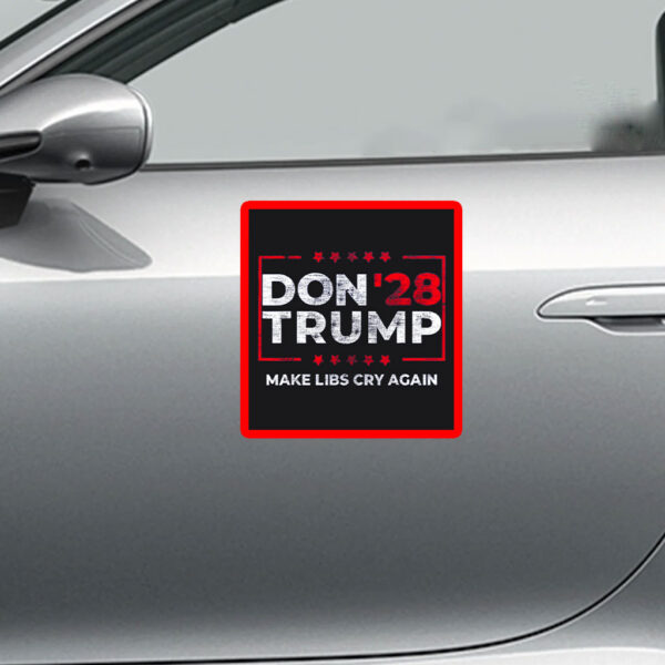 President Trump 2028 Make LIBS Cry Again Sticker
