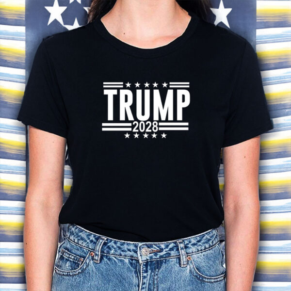 President Trump 2028 Shirt, Patriotic USA Election Shirt