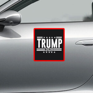 President Trump 2028 Sticker, Patriotic USA Election Sticker