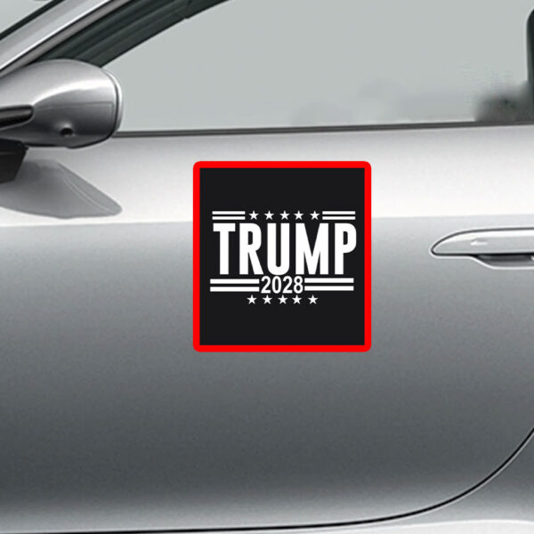 President Trump 2028 Sticker, Patriotic USA Election Sticker