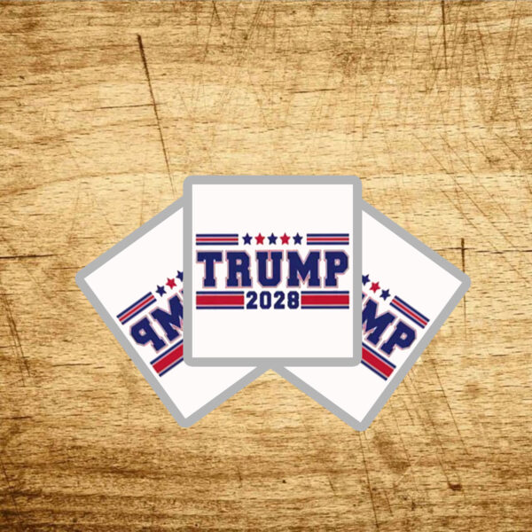 President Trump For 2028, Political Trump Sticker