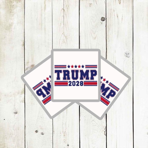 President Trump For 2028, Political Trump Sticker