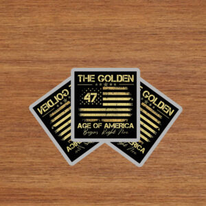 President Trump The Golden Age of America Sticker