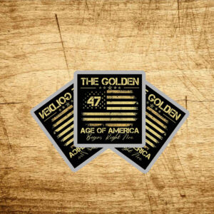 President Trump The Golden Age of America Sticker