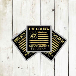 President Trump The Golden Age of America Sticker