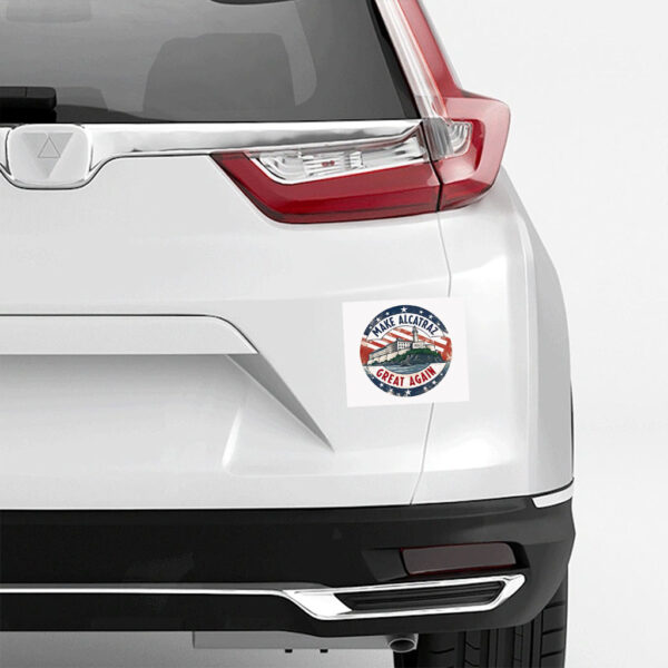 Pro Trump Alcatraz Sticker