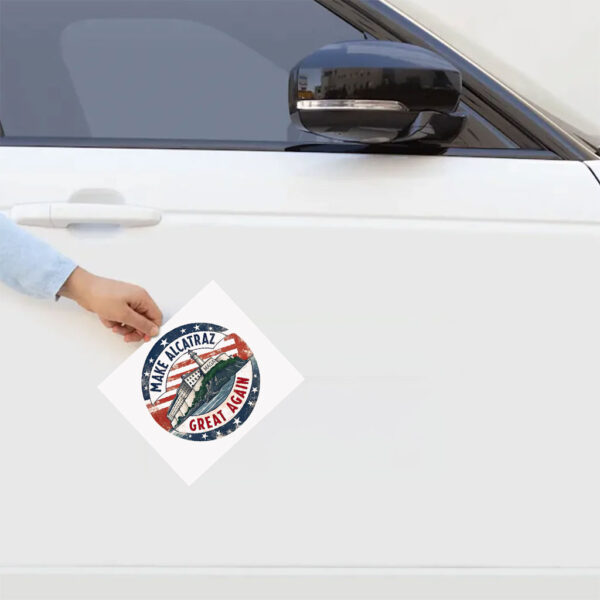 Pro Trump Alcatraz Sticker