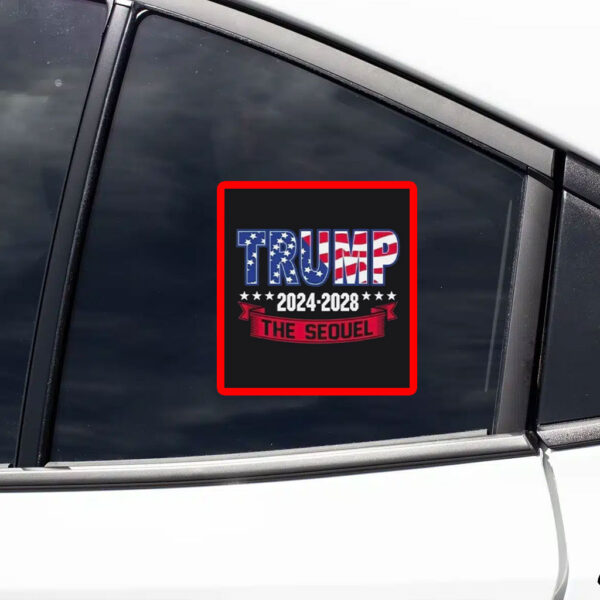 Trump 2024-2028 The Sequel Stickers