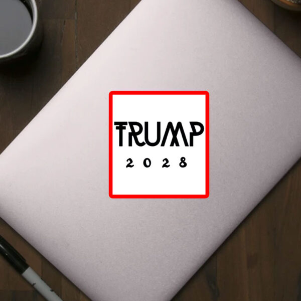 Trump 2028 Campaign Sticker