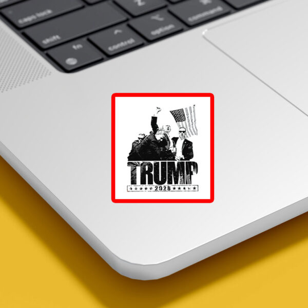 Trump 2028, Donald Trump 2028 Fight Sticker