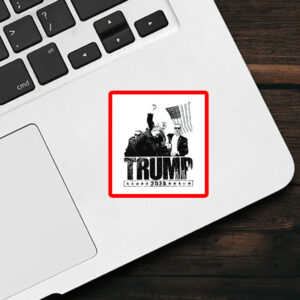 Trump 2028, Donald Trump 2028 Fight Sticker