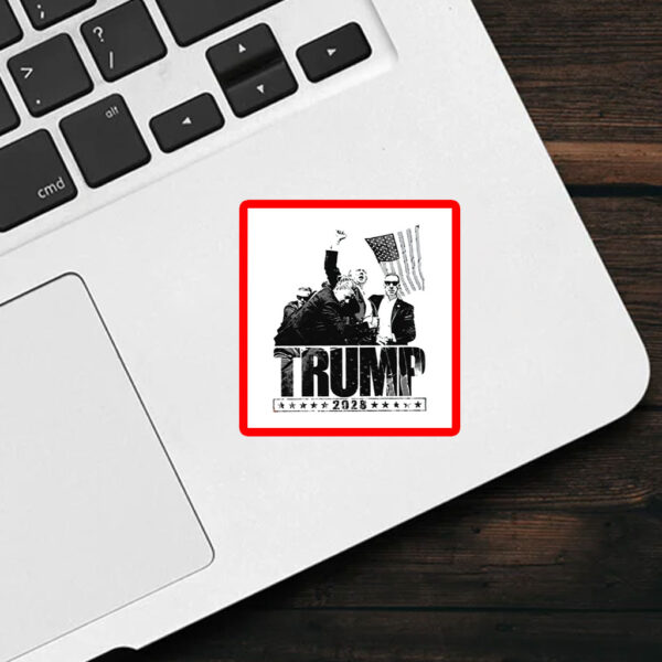 Trump 2028, Donald Trump 2028 Fight Sticker