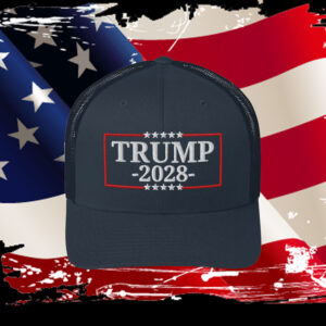 Trump 2028 Donald for President Trucker Cap