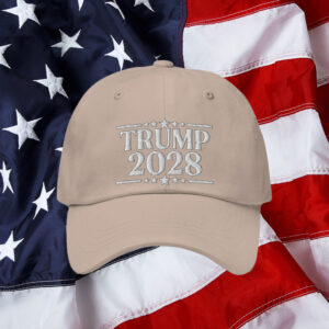 Trump 2028 Hat Embroidered Dad Hat Funny Donald Trump Hat